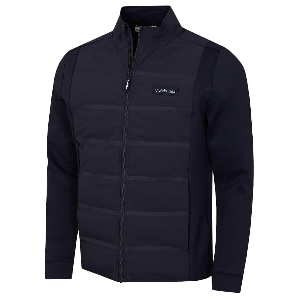 Calvin Klein Men's Navy Houston Hybrid Full Zip Jacket - Xl