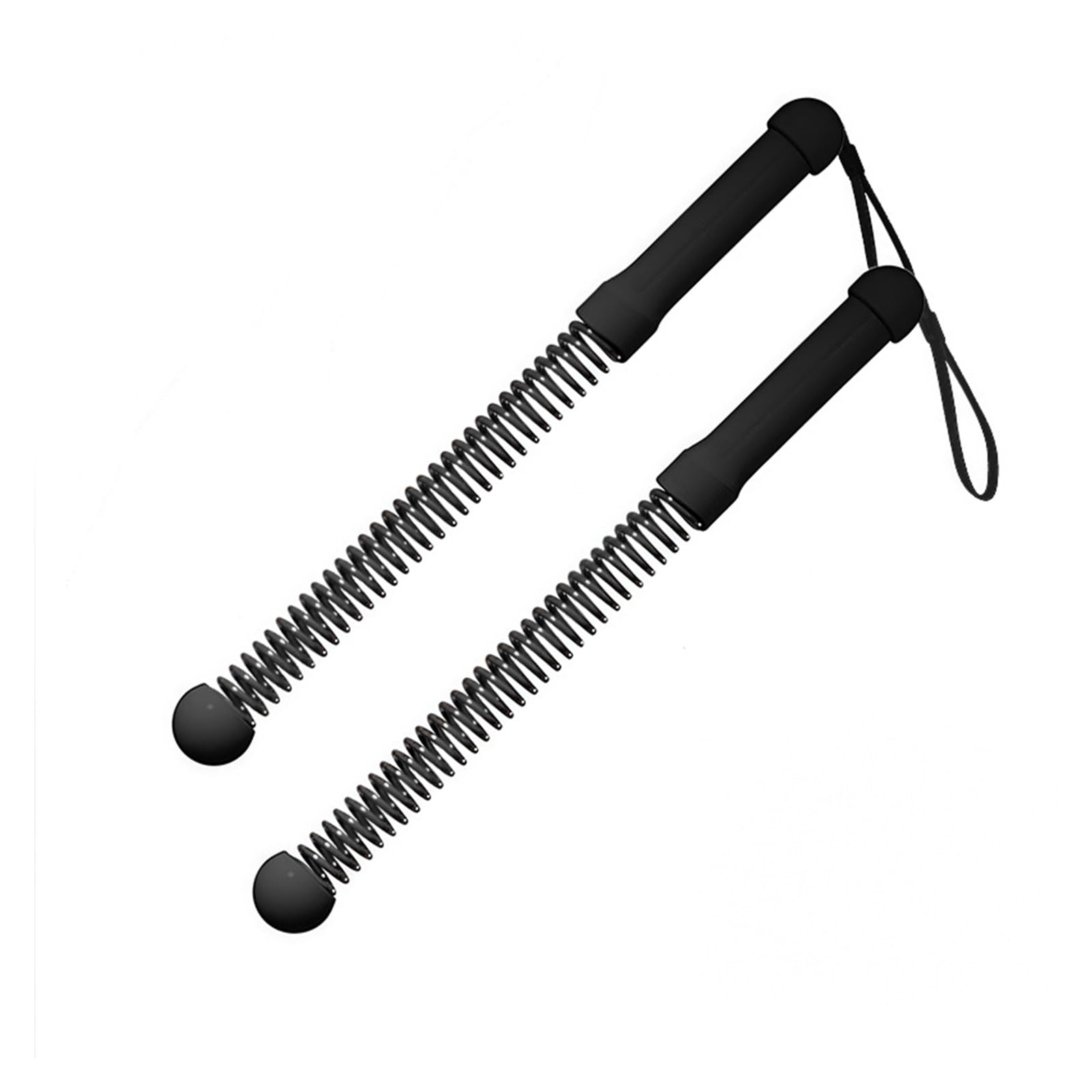 Lekkie pręty do treningu siłowego, sprzęt do budowy mięśni, do bicepsów i tricepsów, ergonomiczne ekspandery sprężynowe do domowego fitnessu i treningu sportowego, 2 szt