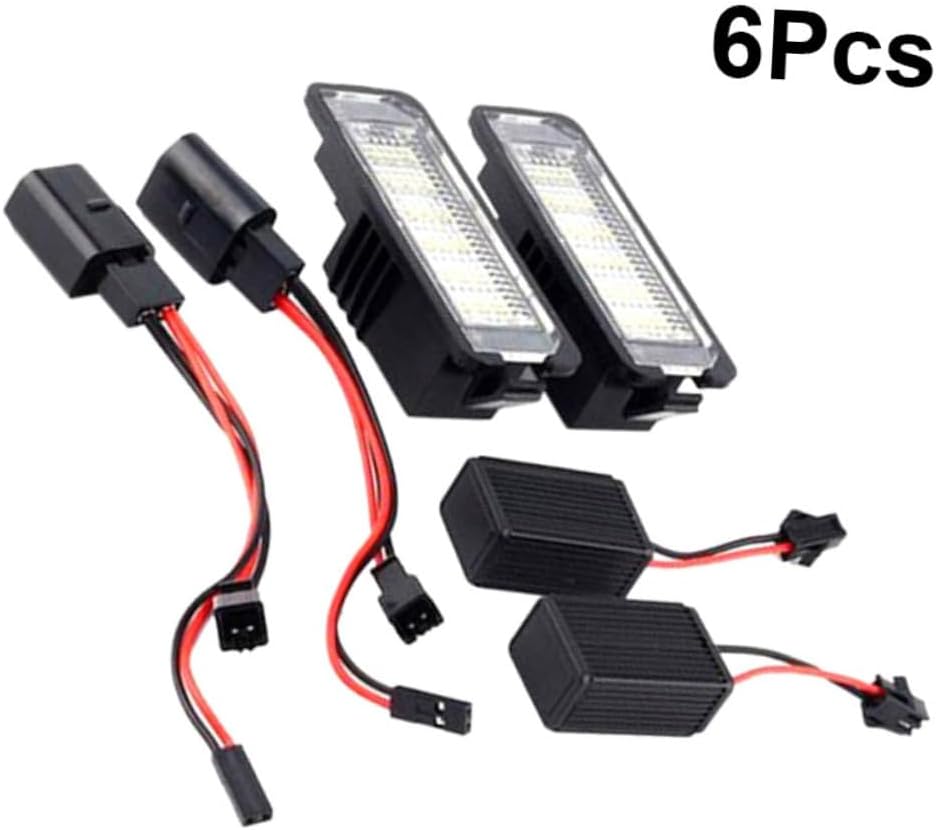 18pcs Led License Plate Light Compatible Golf and Play Installation Energy Efficient Upgrades Bulbs for Enhanced Visibility