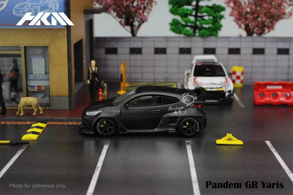 Amazon | 1/64 HKM トヨタ ヤリス パンデム ロケットバニー GR Yaris