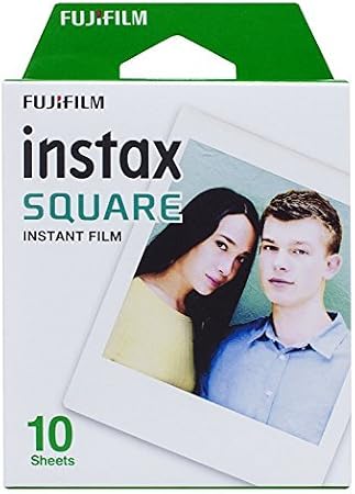 Fujifilm Square Instant Film 10 Pack (100 exposures) for SQ1, SQ6 & SQ10 Cameras (5 Items)