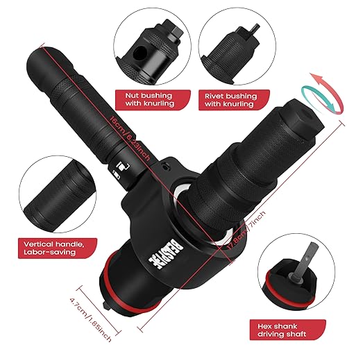 Beaspire CB001 Cordless Drill Electric Rivet Gun Adapter thumb #3