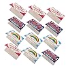 Kisangel 180 Pièces Accessoires De Magasin Hommes Notes De Fête Salutation Fleur Enfants Boulangerie Mixte Boulangerie…