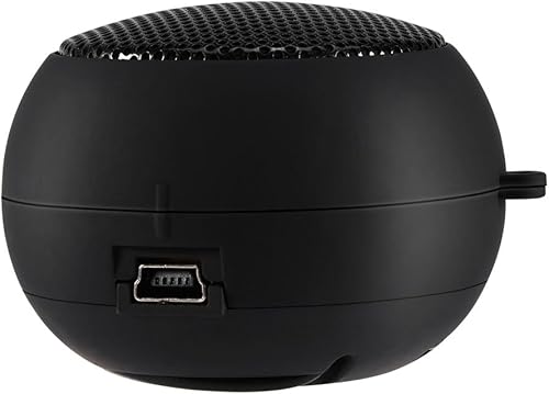 Miniatura 5 de Mini altavoz portátil, altavoz de 0.138 in de viaje, altavoz de sonido estéreo, subwoofer, altavoz de graves mejorado, batería incorporada para