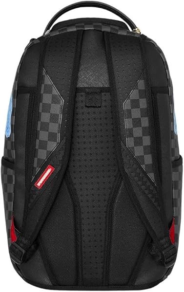 Sprayground Cold Blooded Backpack, 18 x 6 x 11.5 Inch, PVC, with Velour Laptop Compartment and Gold Zippers - 1