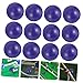 TOBBOMEY 12pcs Table Football Accessories Desk Game Soccer Balls Mini Footballs Resin for Art Projects and Decorations