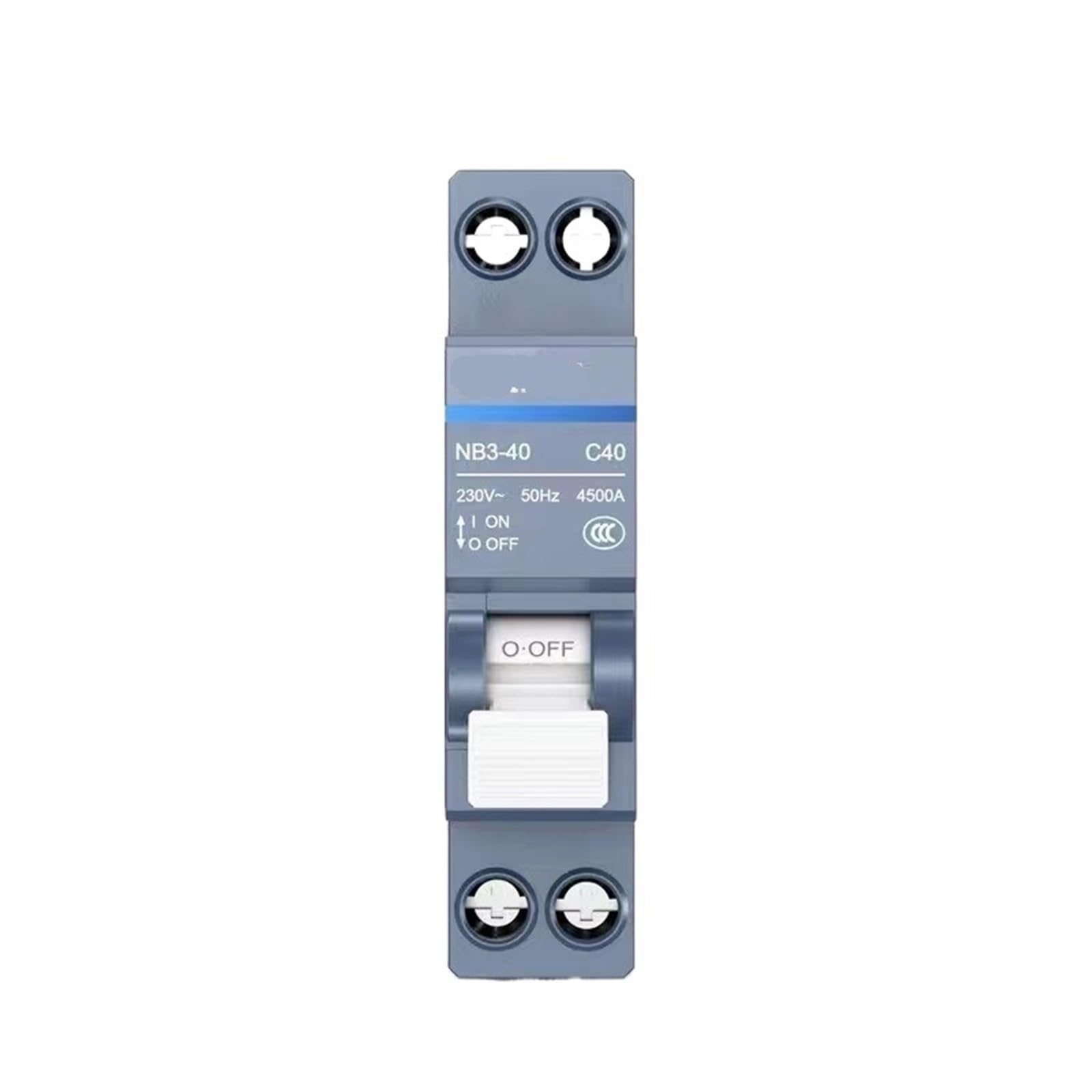 Disjoncteur 1P 2P 3P 4P AC 230/400V avec fixation modulaire rapide