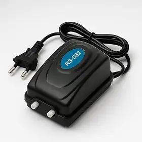 Bomba De Ar Compressor Aquário RS082 5W 3,5L/min Silenciosa