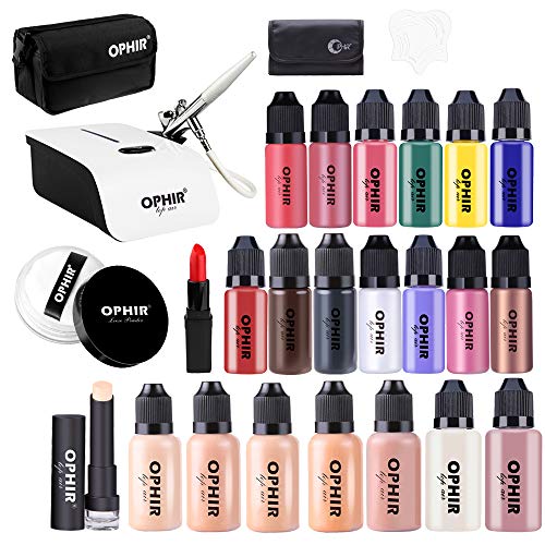 Ophir 4353218671 0.3Mm Complete Airbrush Makeup System Kit cover