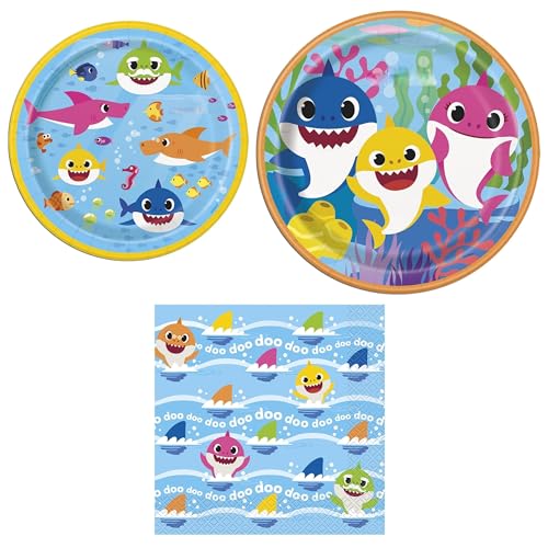 Shark Birthday Party Bundle For 8 People
