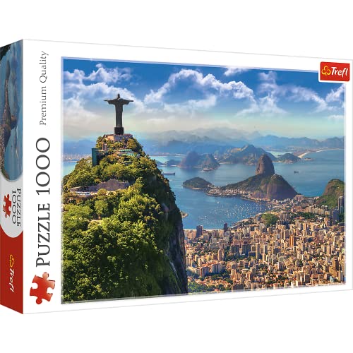 Trefl 10405 Puzzle, Rio de Janeiro, 1000 Teile, Brasilien, fĂĽr Kinder ab 12 Jahren