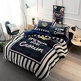 Juego De Ropa De Cama Teddy Fleece, Ropa De Cama De Cuatro P