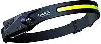 Lanterna de Cabeça LED Recarregável - Ciclismo, Pesca, Caminhada - Potente, Resistente à Água IPX4-5 Modos de Luz 270º Iluminação Uso Profissional