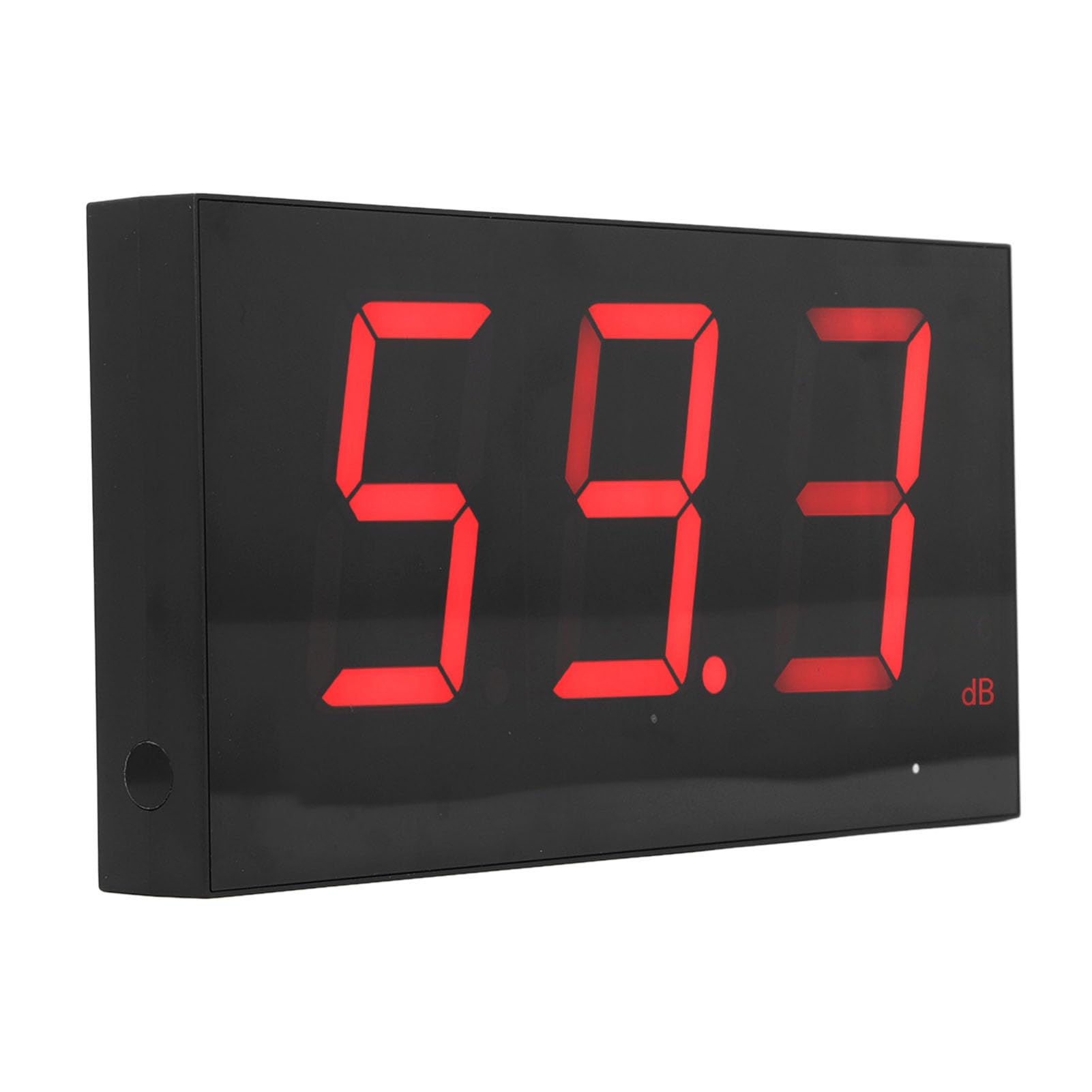 Kuuleyn Wall Mounted Decibel Meter,WallMounted Hanging Sound Level Meter for Classroom Noise,High Accuracy Wide Measuring Range USB Wall Hanging Sound Level Meter for Noise Monitor