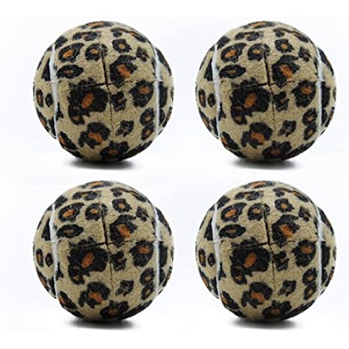 Magicorange 4 PCS Precut Walker Tennis Balls for Furniture Legs and Floor Protection, Heavy Duty Long Lasting Felt Pad Glide Coverings