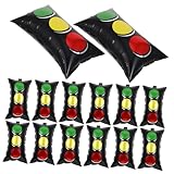 MOTHNUR 20 Piezas de semáforo de película de aluminio decoraciones de de fiesta suministros semáforo de decoración de fiesta suministros