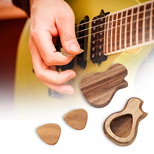 NSSTAR Médiators personnalisés en bois avec boîte de rangement pour médiators - Les Beatles, Paul McCartney, John Lennon, RIngo Starr, George Harrison NSSTAR Médiators personnalisés en bois avec boîte de rangement pour médiators – Image 5