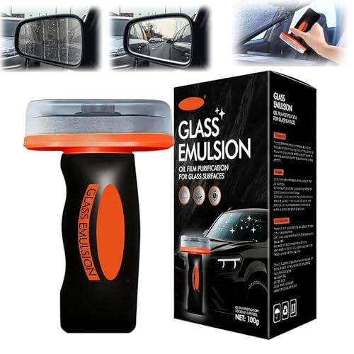 Nmes Glass Oil Film Cleaner Oil Film Cleaning Brush Windschutzscheiben Reiniger Scheibenreiniger Auto Reinigungsbürste für Ölfilme auf Autoglas (1pcs)