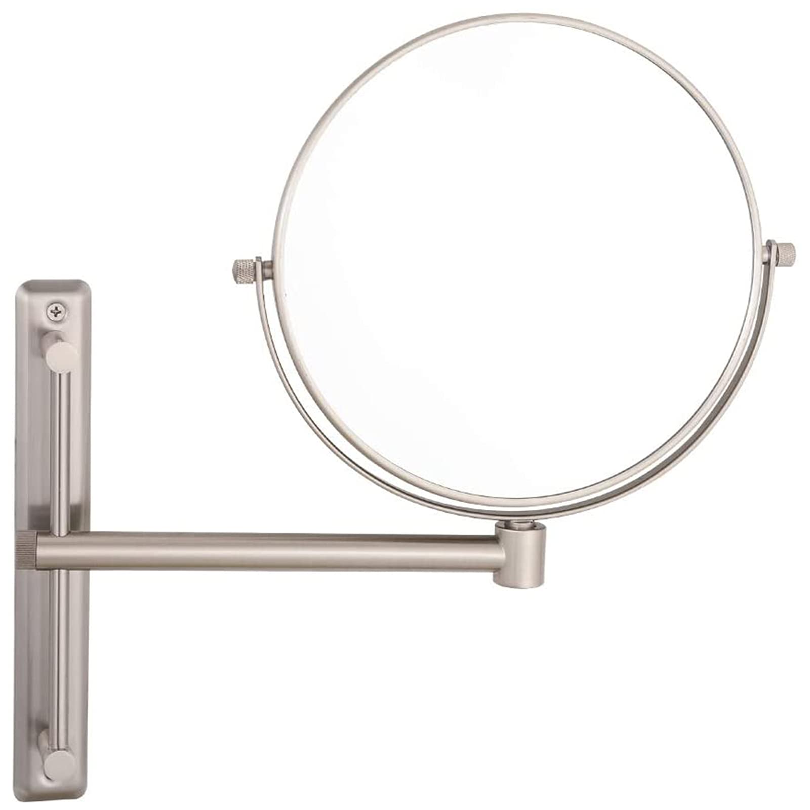 Miroir grossissant 10X mural de 8 pouces pour corriger les détails du visage
