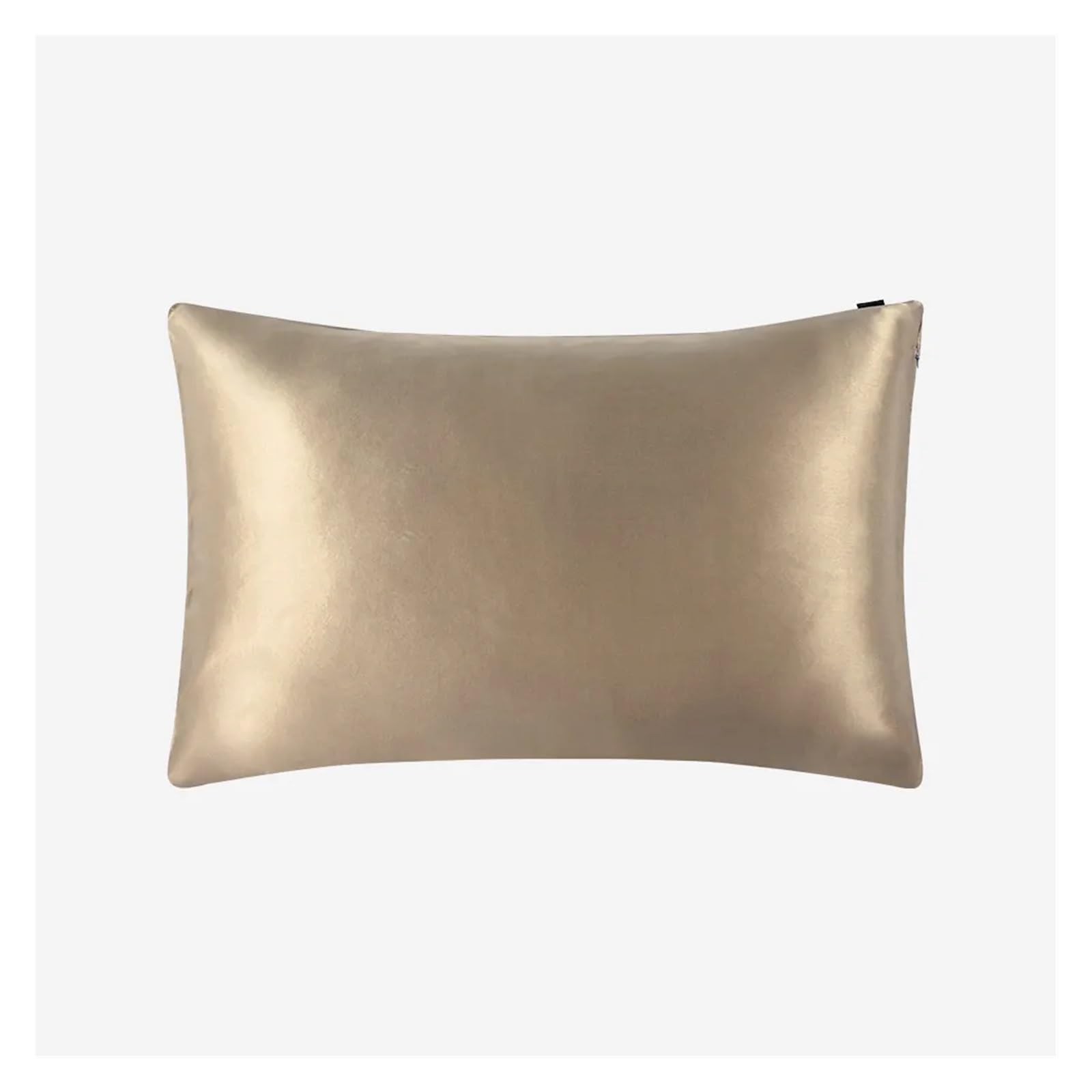 Silky Pillow Covers, Silk Pillowcase With Hidden Zipper Care For Hair Multicolor Multiple Sizes(Taupe,50x75cm(Queen))