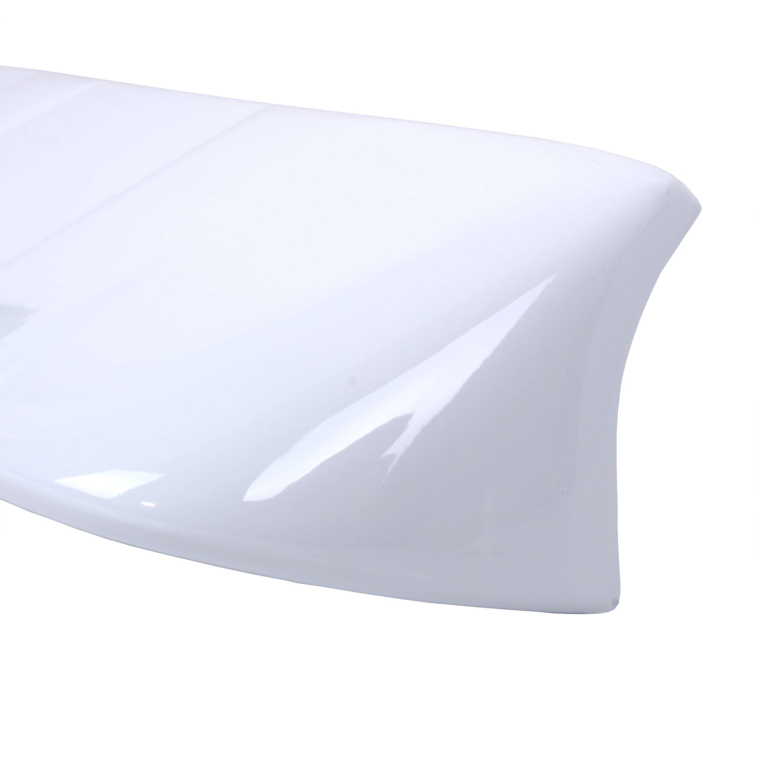 INLY Heckspoiler Heckflügel Hecklippe Dachspoiler Frozen White Lackiert kompatibel mit Transit Tourneo Custom (2013-2024)