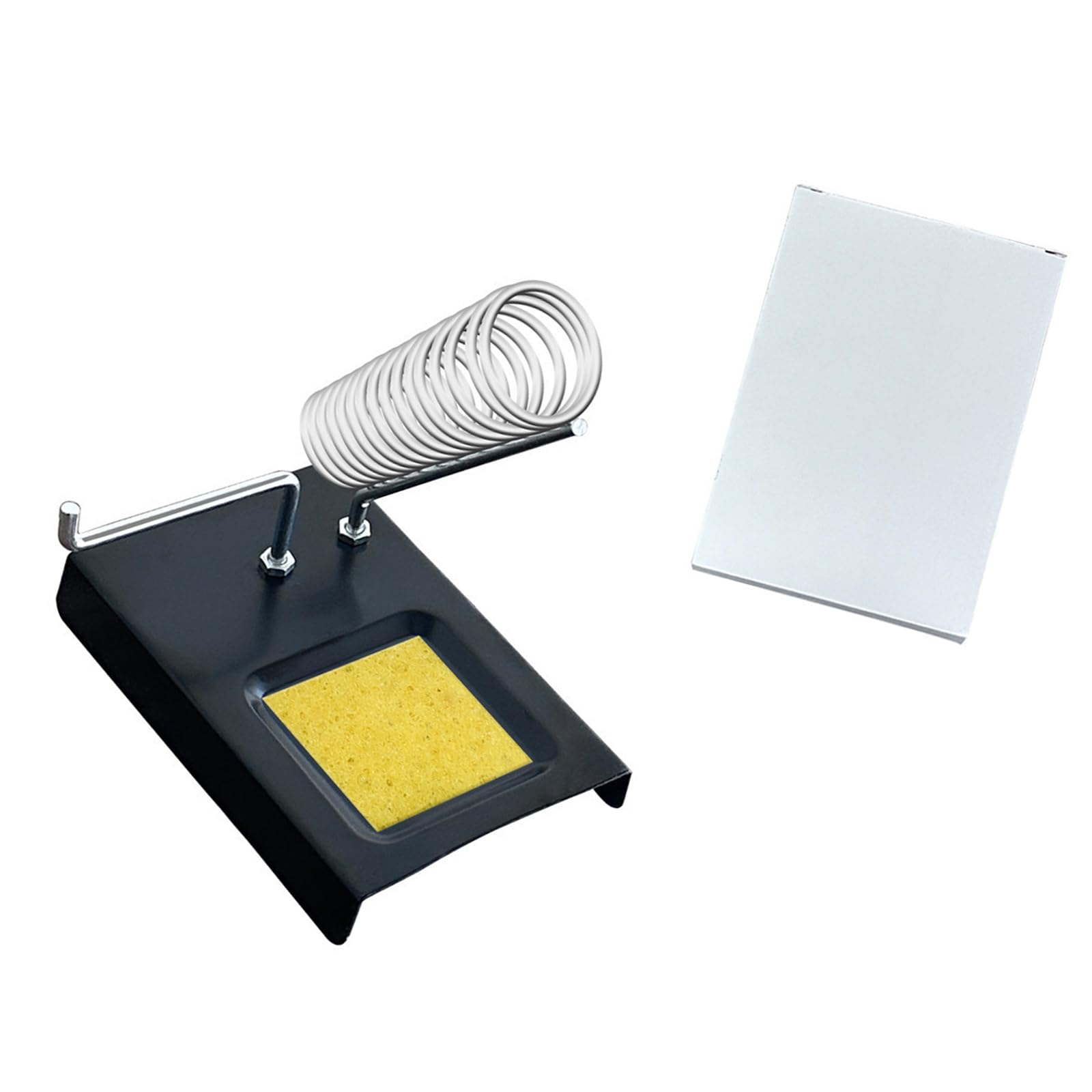 Crffz There Is A Sponge Secure Nonslip Soldering Iron Stand For Accident And Firm Hold During Electronic Repair Tasks Lightweight Stand