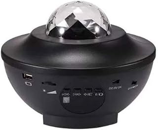 FXJ Colorful Galaxy Starry Sky Projector Light USB Blueteeth Voice Control Music Player LED Night Light Romantic Projection Lamp