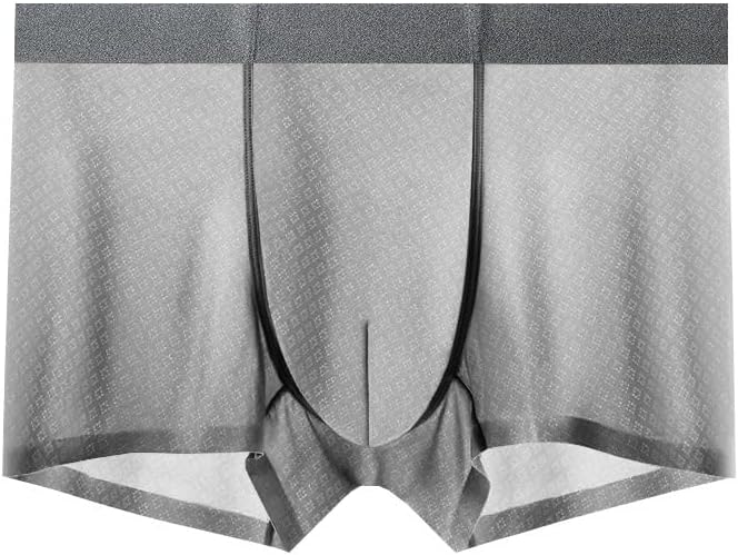 Straight-leg pants, sporty style Mesh Ice Men's Underwear Seamless Breathable Boxer Pants and the all-day comfort