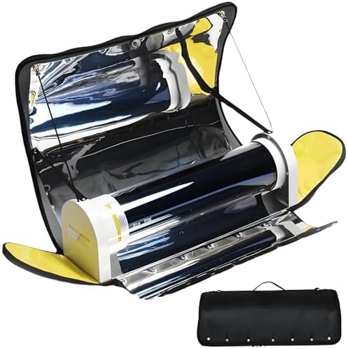 Portable BBQ Grill Solar Cooker, Outdoor Barbecue Camping Stove, Foldable Solar Grill Stove Oven Smoke-Free Delicious, Suitable for 2-5 People Dinner
