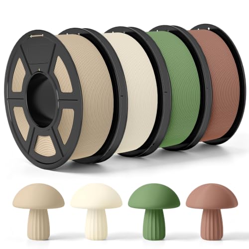 Image of TECBEARS Matte PLA Filament Rapid 50-600mm /s Printing, 4kg Bundle, E0402