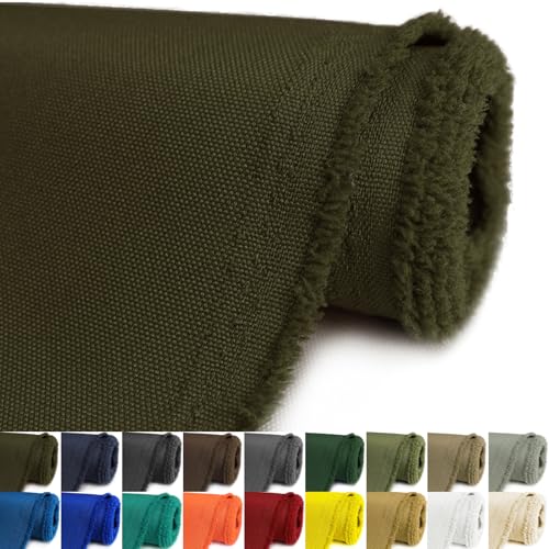Waterproof Canvas Fabric 600D Army Green