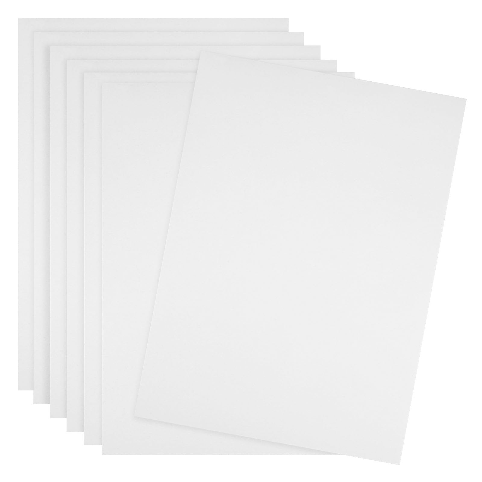 Hojas Magnéticas Imprimibles A4 de Color Claro para Impresora, Material de Caucho Flexible, Superficie Lisa y Plana, Ideales para Álbumes de Fotos y Etiquetas Magnéticas