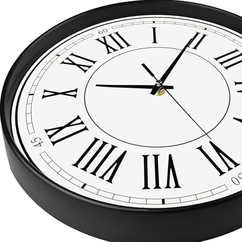 WOOPHEN-Rope-Hanging-Wall-Clock-Battery-Operated-Silent-Non-Tick-12-Inch-Roman-Numerals-Retro-Rustic-Country-Luxury-Art-Vintage-Lanyard-Wall-Clocks-for-Living-RoomKitchenBedroomOfficeClassroom WOOPHEN Rope Hanging Wall Clock Battery Operated Silent Non Tick 12 Inch Roman Numerals Retro Rustic Country Luxury Art Vintage Lanyard Wall Clocks for Living RoomKitchenBedroomOfficeClassroom