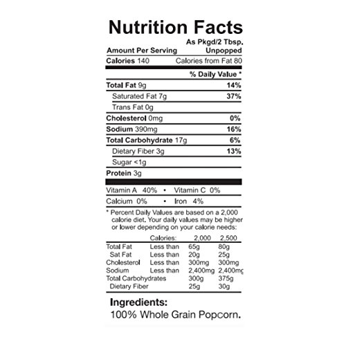 Paragon Bulk Bag Yellow PopCorn (12.5-Pounds), Brown, (1022) image 5