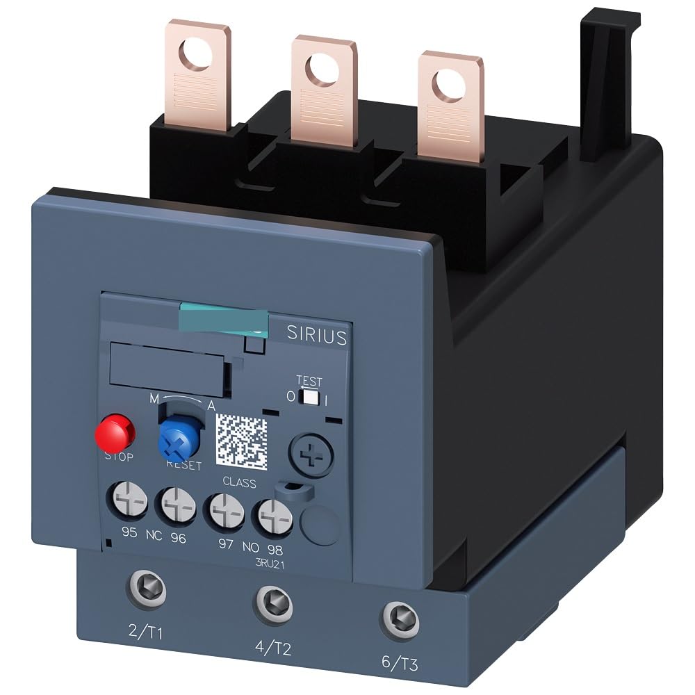 WBNFFUCYU Overload Relay 28-40A for Motor Protection S3 Class 10 Mounted on contactor 3RU2146-4FB0