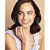 Kendra Scott Everlyne Link Chain Bracelet for Women, Fashion Jewelry, 14k Gold-Plated, Rose Quartz