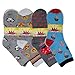 Ayla 12 Pairs Pack Kids Girls Colorful Creative Fun Novelty Design Crew Socks (4-6, Assorted Fancy)