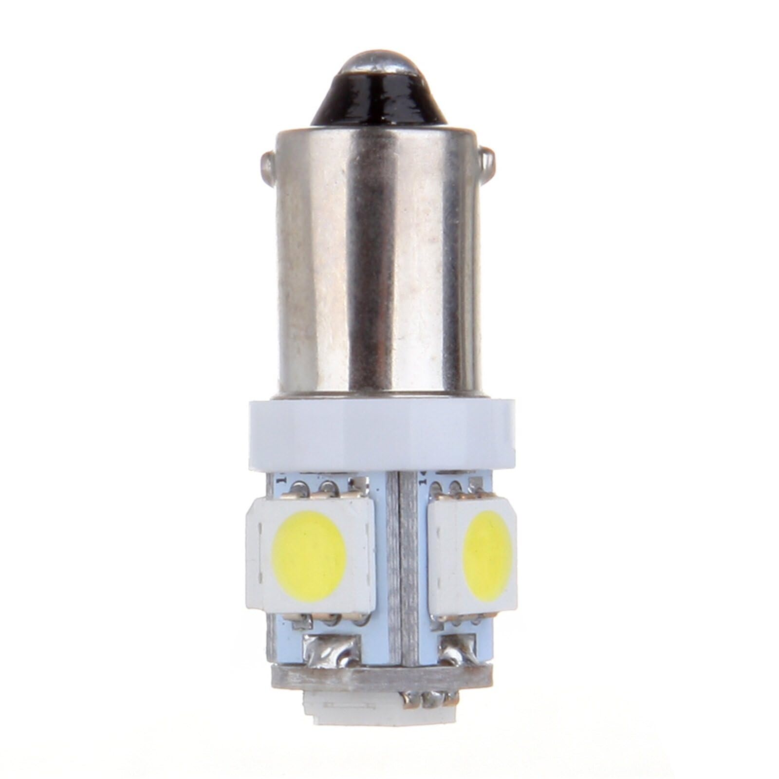 ECCPP 5x Instrument Cluster Dash Panel Lights ba9s-5-5050-smd-White 1815, 1816, 182, 1889, 1891, 1892, 1893, 1895, 1895A, 1445, 17053, 53, 53X, 57, 216, 293, 363, 3886X, 3893, 6253, 64111, 64113