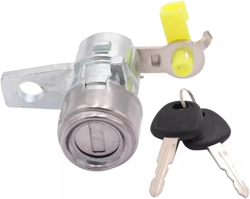 Car Door Lock with Keys Car Front Door Lock Cylinder Driver Side Lh with 2 Keys for Hyundai for Accent 2005-2011 81970-1Ea00