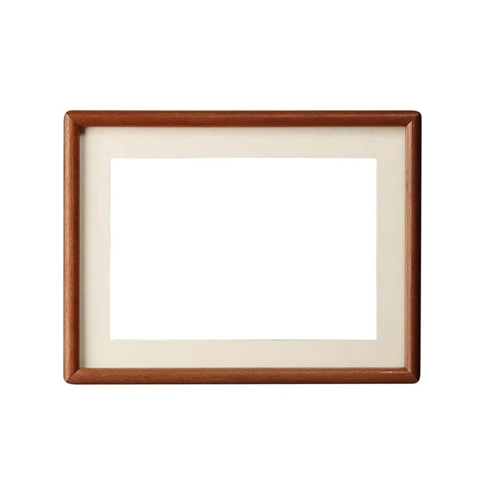 DAJGRHE Photo Frame Solid Wood Round Corner Picture Frame, Minimalist Design, Tabletop, Home Decor(32x22cm A4-A)