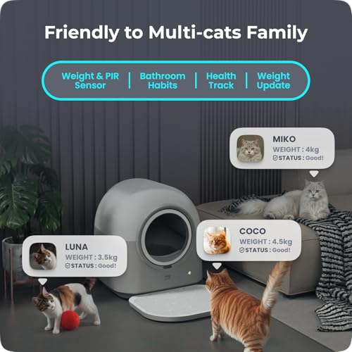 ABRCT L2 Automatic Self-Cleaning Litter Box with App Control — view 3