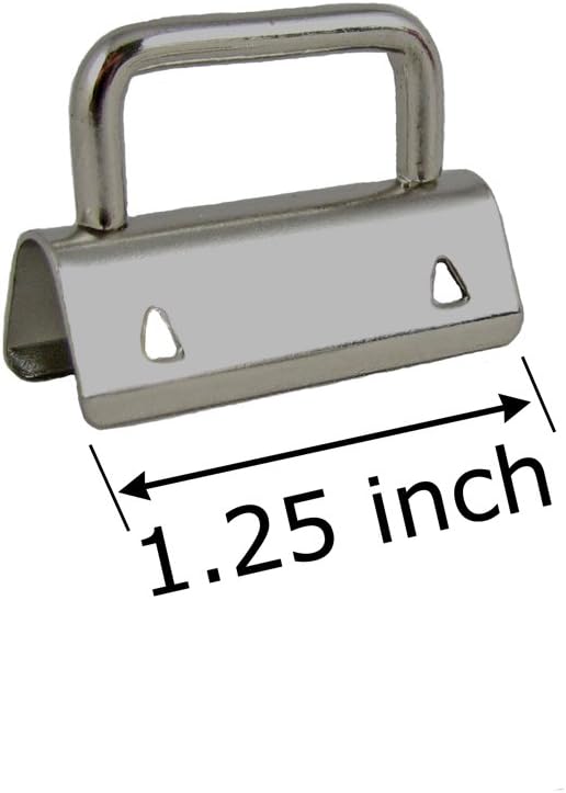25 - 1.25" Key Fob Keychain Hardware