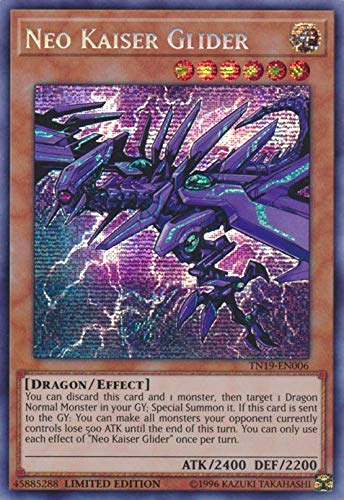Yu-Gi-Oh! - Neo Kaiser Glider - TN19-EN006 - Prismatic Secret Rare - Limited Edition - 2019 Gold Sarcophagus Tin