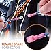 150 PCS Wirefy Female Spade Connectors - Heat Shrink Spade Connector Kit - Quick Disconnect Wire Connectors - Electrical Spade Terminals - Red 22-16 Gauge