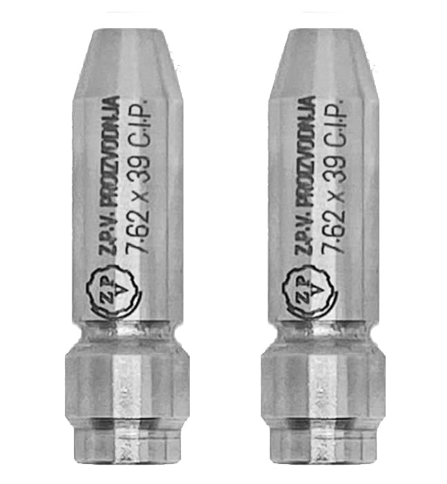 Fast Check 7.62x39 Headspace Gauge Set GO and NO-GO | CIP Spec