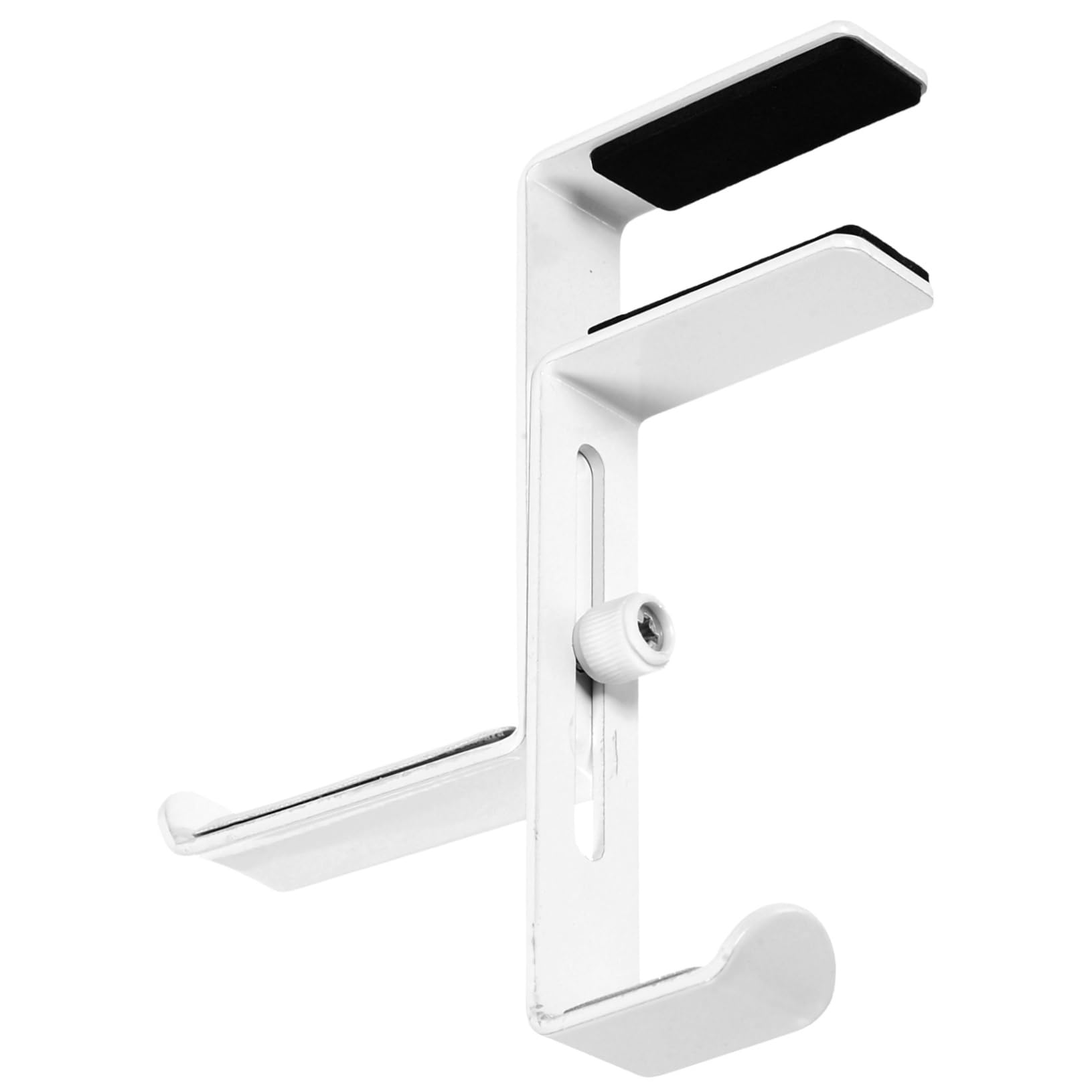 jojofuny 3pezzi Gancio Per Cuffie Regolabile Metallo Da Scrivania Installazione Senza Perforazione Supporto Elegante Per Headset e Auricolari Compatibile Con Diverse Di Tavolo