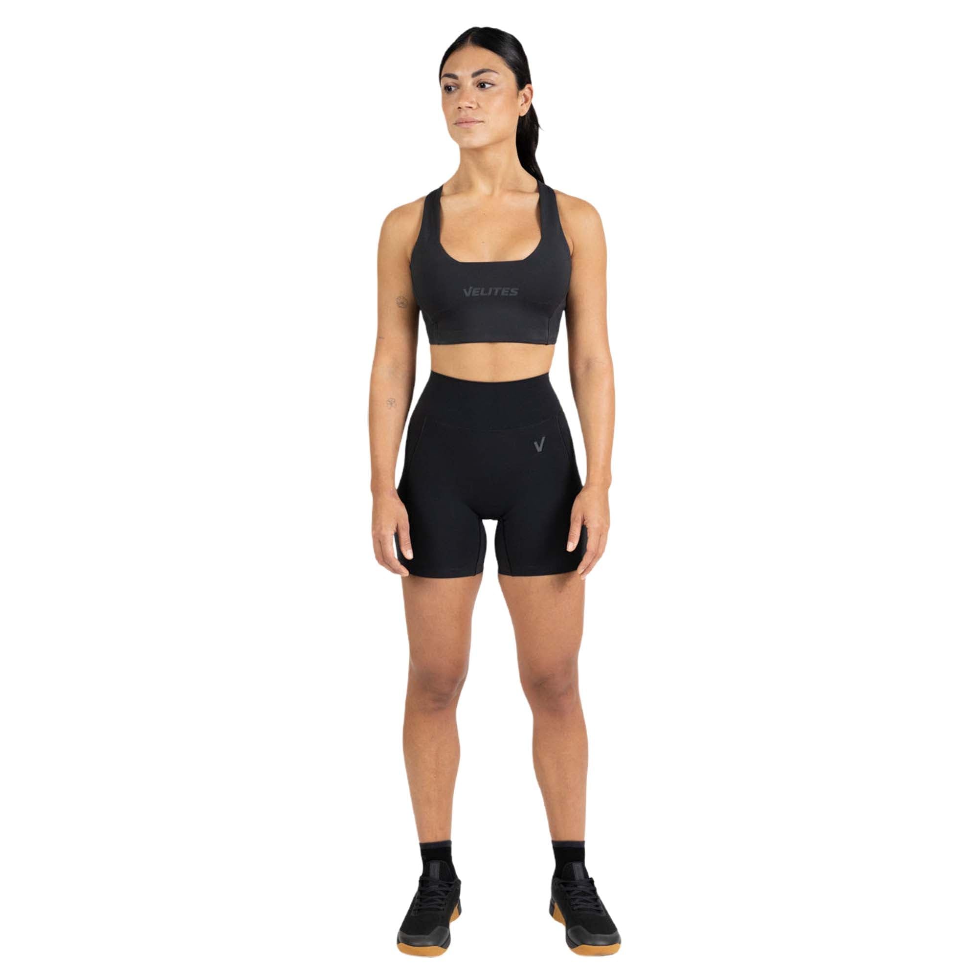 Velites Oficjalne legginsy CrossFit Games Holo Half – kompresyjne wzornictwo 7/8, idealne do łagodnych stref klimatycznych i intensywnych WOD