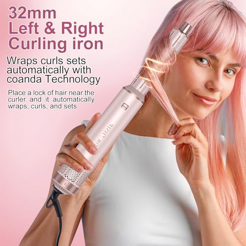 AVENHO 5 in 1 Hot Air Brush - Blow Dryer Brush & Air Curling Wrap Styler with Negative Ion Technology の商品画像 3