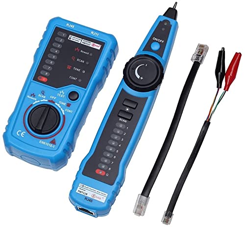 Corslet RJ11 RJ45 Cable Tester Lan Tester Wire Tester Wire Tracker RJ45 Ethernet LAN Telephone Line RJ11 Cable Toner Line Finder Multifunction Wire Tracer Measuring Instrument Battery Powered (B09LQC6WBH) Amazon Price History, Amazon Price Tracker