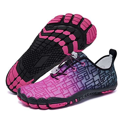 Image of Racqua Water Shoes Quick Dry Barefoot Beach Aqua Sport Swim Surf Pool Hiking Diving Walking for Men Women